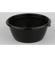 Контейнер К-144-375мл круглый D-144 H-47 черный (уп50/кор300)