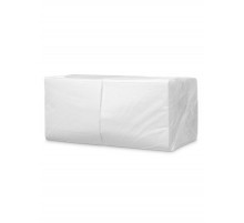 Салфетки бумажные 24*24см 400шт белые (уп 15)