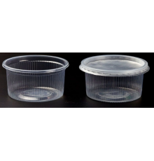 Контейнер У-Ю круглый 250мл ДНО+КРЫШКА d101*49мм (50/1000)
