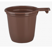 Чашка кофе 200мл коричневая D-7см 70шт/1120