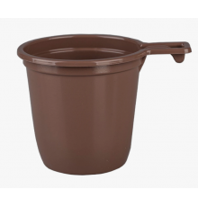 Чашка кофе 200мл коричневая D-7см 70шт/1120