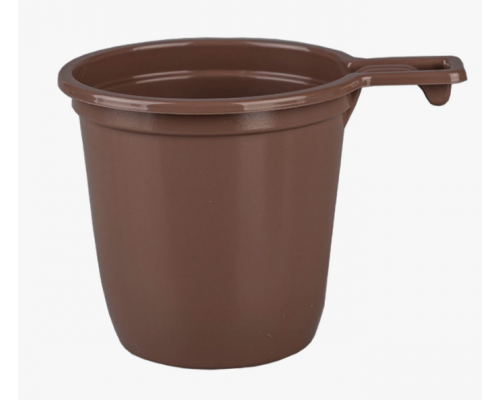 Чашка кофе 200мл коричневая D-7см 70шт/1120 Чашка кофе 200мл коричневая D-7см 70шт/1120