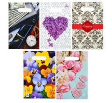 Пакет с вырубной ручкой 38*45 60мкм В АССОРТИМЕНТЕ Пакет с вырубной ручкой 38*45 60мкм В АССОРТИМЕНТЕ