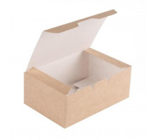 Коробка ECO FAST FOOD BOX L 150*91*70мм (уп25/кор500) крафт