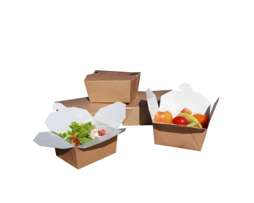Упаковка ECO FOLD BOX 900мл для лапши и вторых блюд (168x132x53) (уп60/кор240) купить в Магнитогорске в Упакофф