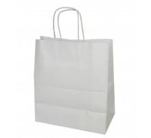 Пакет бумажный с круч. ручками 350*260*150 белый А (кор250шт)