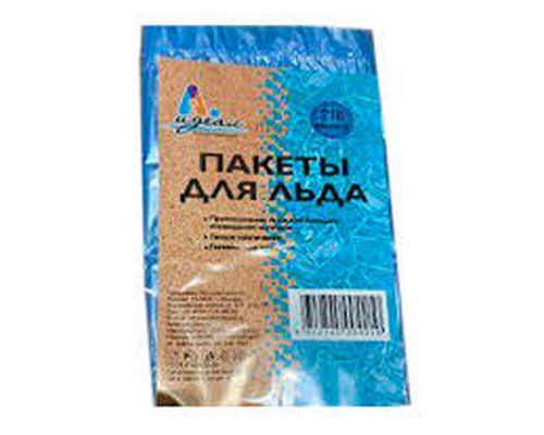 Пакеты для льда Идеал 216 шариков (уп55) купить в Магнитогорске в Упакофф