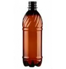 ПЭТ бутылка 0,5л (уп 100) коричневая
