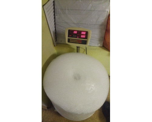 Пленка ВП. Воздушно-пузырчатая пленка 2-х слойная 500мм 100м 2сл 35гр эконом