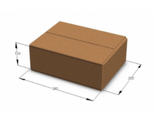 Коробка картонная 380*285*126 Т23С (560шт)