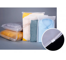 Пакеты матовые 350*450 140мкм с слайд защелкой (бегунком) УФА