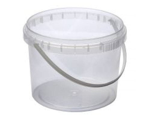 Ведро пищевое 3,3л с крышкой прозрачное d-191 Ведро пищевое 3,3л с крышкой прозрачное d-191