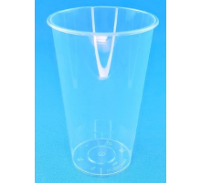 Стакан 455/500мл BUBBLE CUP D-90мм прозрачный глянцевый (25шт/20уп)