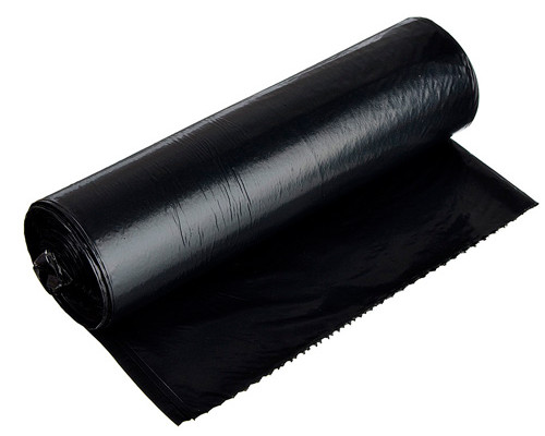 Мешок для мусора ПНД 180л 10шт двухслойный черный (уп 10рул) купить в Магнитогорске в Упакофф