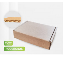 Коробка картонная самосборная 100*80*25мм СП ЧЛБ