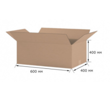 Коробка картонная 600*400*400 Т23 усиленная Коробка картонная 600*400*400 Т23 усиленная