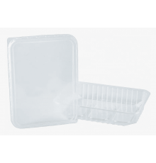 Контейнер прям 500мл У-Ю 186*132*37 ДНО+КРЫШКА