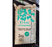 Уголь древесный для мангалов Березка 3кг