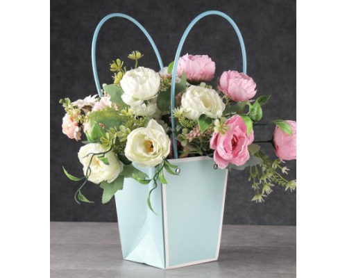 Пакет для цветов 13,5*9,5*15,5 цвет в асоортименте купить в Магнитогорске в Упакофф