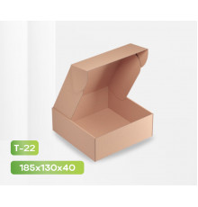 Коробка картонная самосборная 185*130*40мм СП ЧЛБ