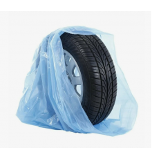 Пакет ПВД для шин синий Ф19 100*100см в упак 4шт