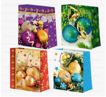 Пакет подарочный бумажный 22,5*23*10 НОВЫЙ ГОД НГ рисунок в ассортименте Пакет подарочный бумажный 22,5*23*10 НОВЫЙ ГОД НГ рисунок в ассортименте