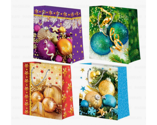 Пакет подарочный бумажный 22,5*23*10 НОВЫЙ ГОД НГ рисунок в ассортименте Пакет подарочный бумажный 22,5*23*10 НОВЫЙ ГОД НГ рисунок в ассортименте