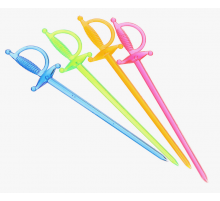 Пика для канапе 7см Шпага Меч 25шт в упак Пика для канапе 7см Шпага Меч 25шт в упак