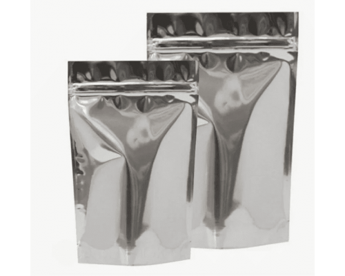 Пакет дой-пак 200*200мм металлизированный без окна зип-лок застежка