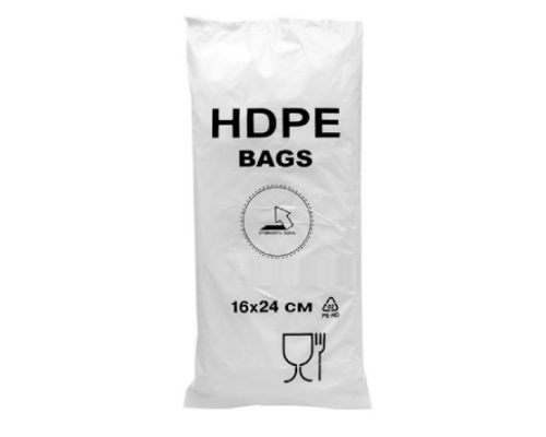 Мешок ПНД 10+6*24 6мкм Евро BAGS (уп 1000)