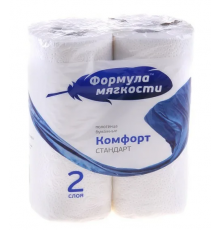 Полотенце бумажное Формула мягкости 2-х слойные (уп 2шт) (16уп)