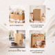 Пакет бумажный с круч. ручками 250*220*120 крафт (кор250шт)