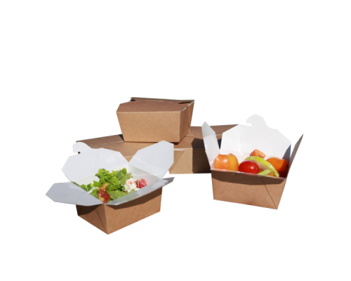 Упаковка ECO FOLD BOX 900мл для лапши и вторых блюд (168x132x53) (уп60/кор240)