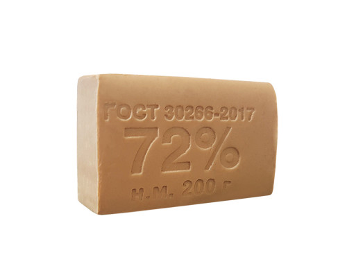 Мыло хозяйственное 72% 200гр без обертки