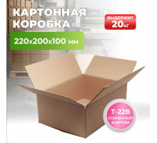 Коробка картонная 220*200*100 Т22В №333