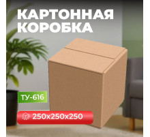 Коробка картонная 250*250*250 ТУ-616