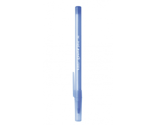 Ручка шариковая BIC Round Stic СИНЯЯ узел 1мм линия 0,32мм
