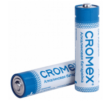 Батарейка алкалиновая пальчиковая CROMEX Alkaline АА LR6 15А